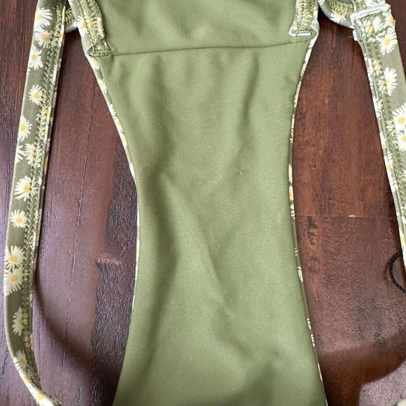 NWT MATTEAU Floral Print Petite Brief Bikini Bottom in Spring Daisy - Picture 6 of 10